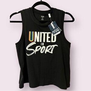 DSG PRIDE Cotton Sleeveless Workout Top